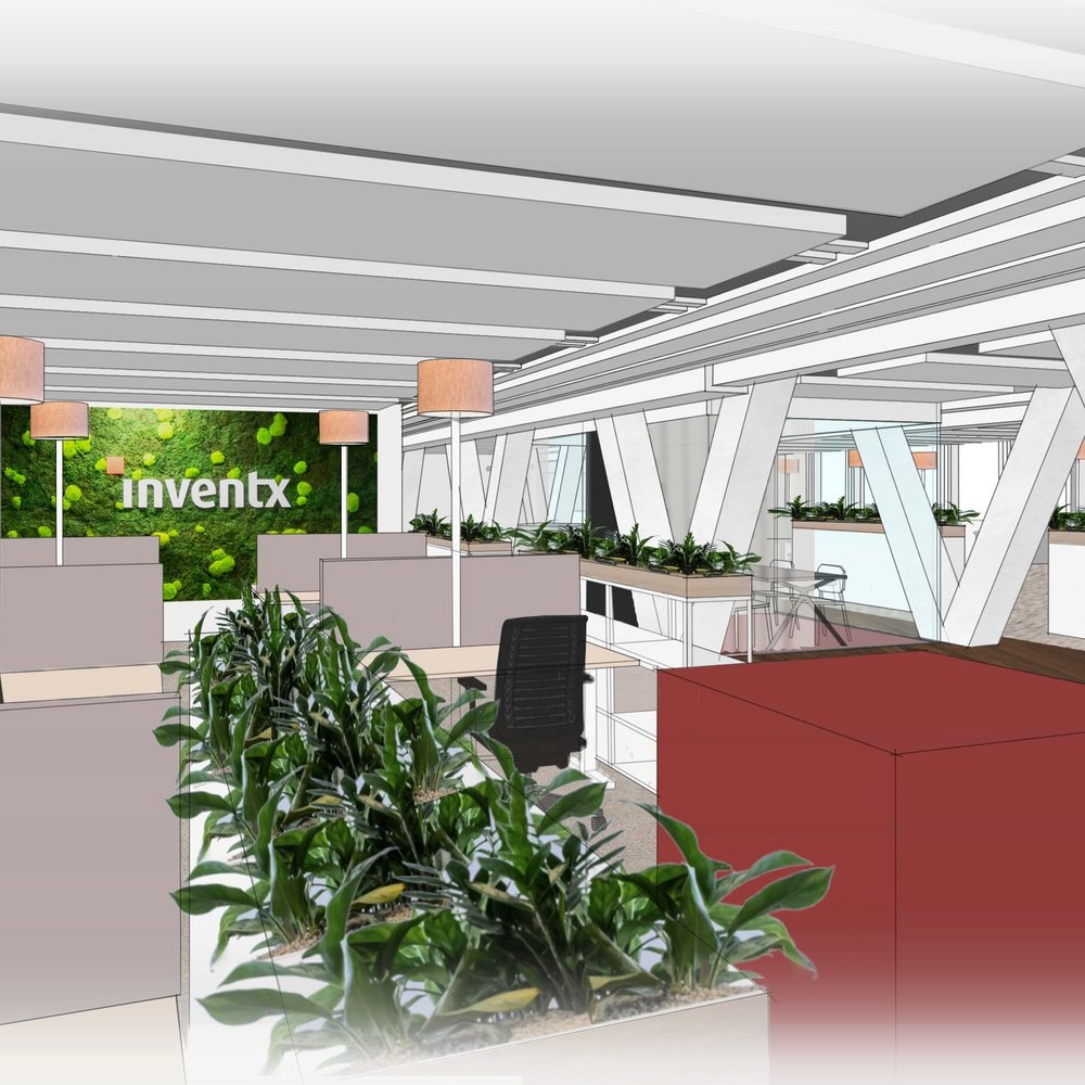 Tenant fit-out Inventx, Bubenberg Bern